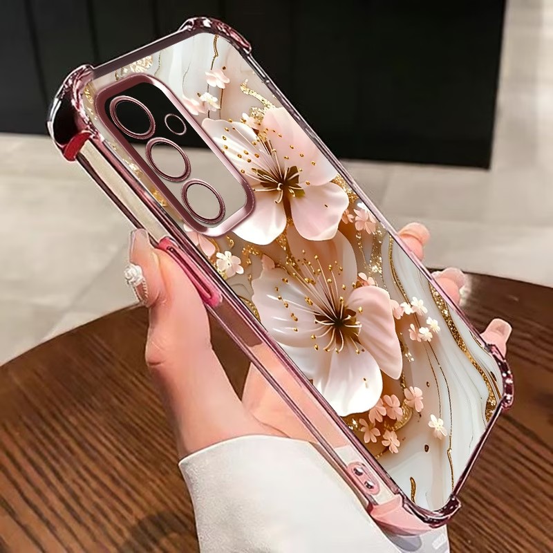 Electroplated Flower Clear Pho - Samsung Galaxy S24 review and price