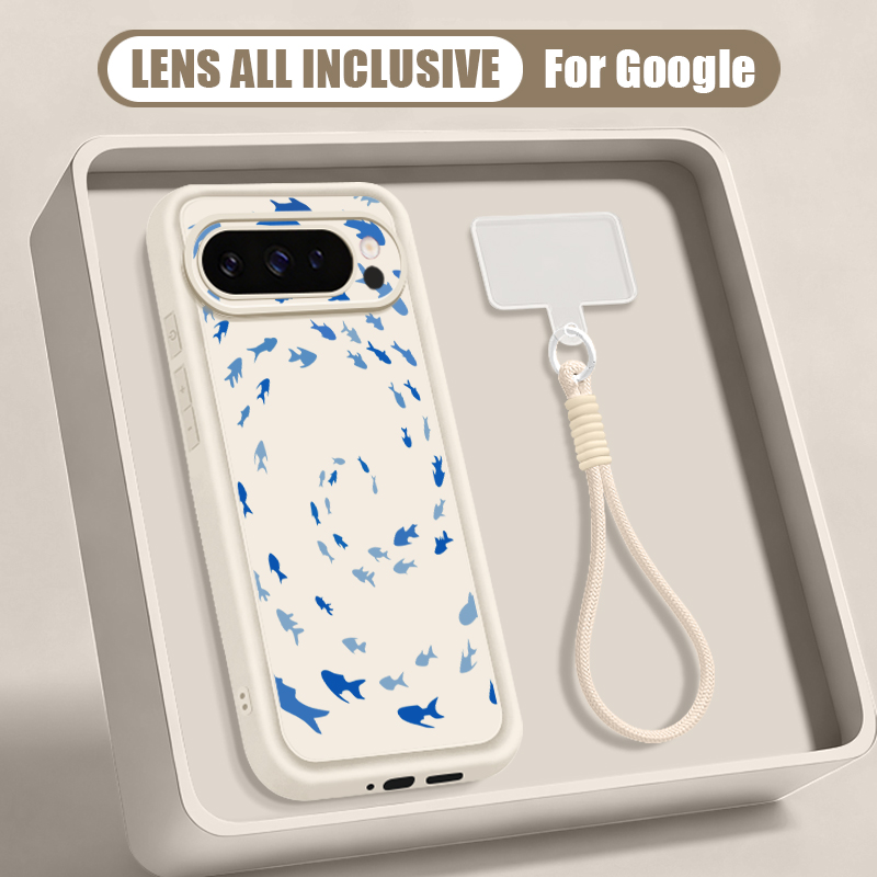Humpback Whale Print Wrist Str - Google Pixel 9 Pro review and price