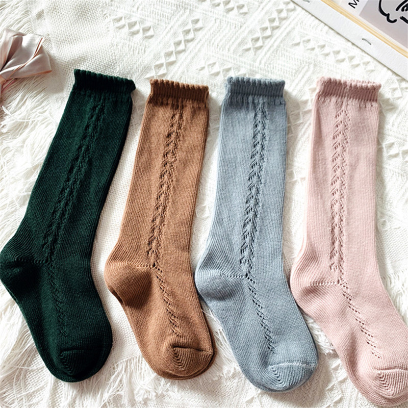 Soft Cute Kids Knee High Socks - Baby Sock Oximeter review and price