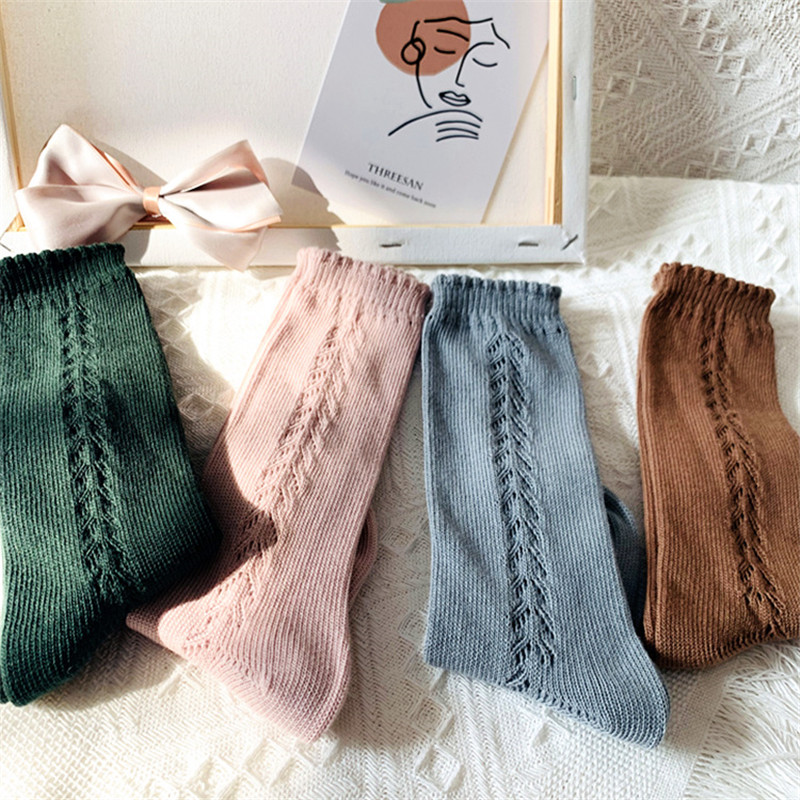 Soft Cute Kids Knee High Socks - Baby Sock Oximeter review and price