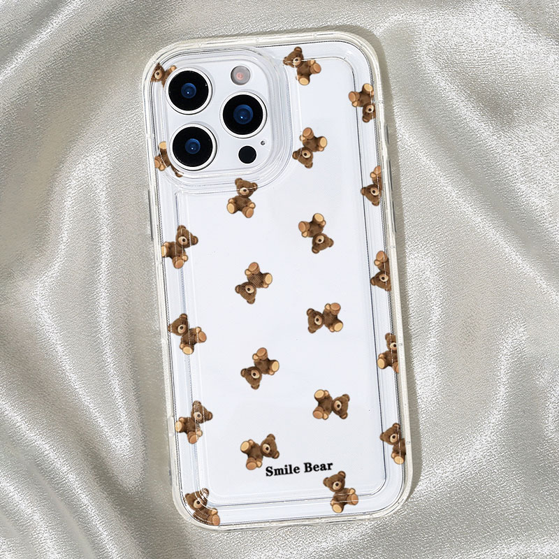 Flower Bear Print Phone Case f - Apple Iphone 15 Pro Max review and price