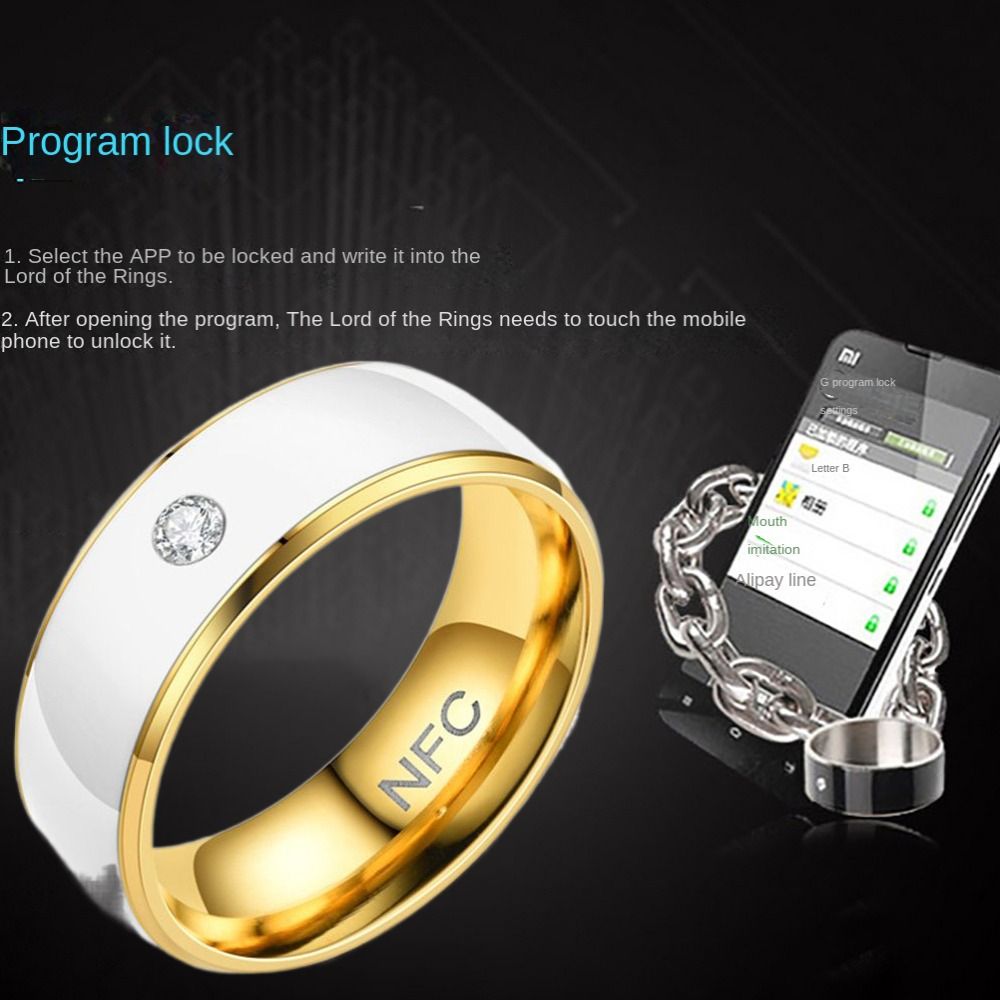 NFC Smart Ring Stainless Steel - Smart Ring Nfc Pay review and price